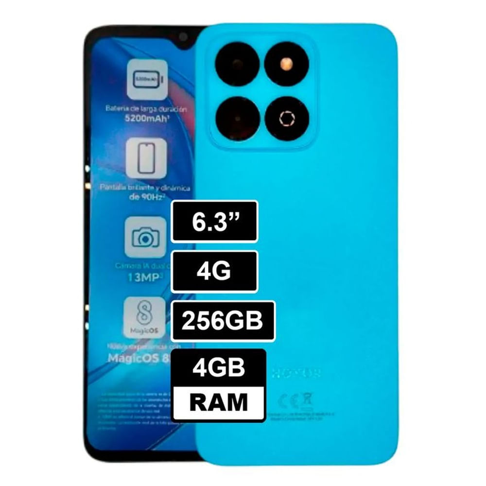 Celular HONOR PLAY 9A - 4GB RAM + 256GB AZUL
