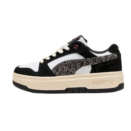 Zapatillas Puma Mujer Rebound Femme Low Animal Flair 404282 02 Multicolor-8.5