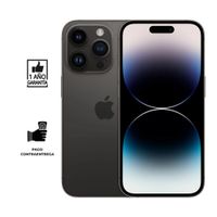 REACONDICIONADO iPhone 14 Pro Max 256gb ESIM I Grado A I color Negro Espacial
