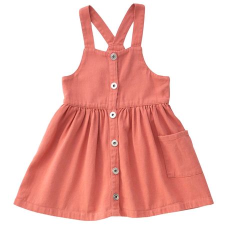 Vestido Jumper Eureka Nina Drill Plazavea Supermercado Vestido Jumper Eureka Nina Drill Plazavea Supermercado