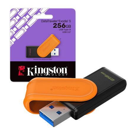 MEMORIA USB 256 GB KINGSTON DATATRAVELER EXODIA S