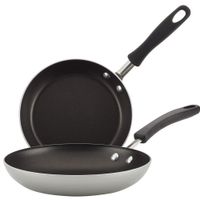 Set de sartenes 2 piezas 21 y 25cm Farberware DiamondMax aluminio antiadherente gris