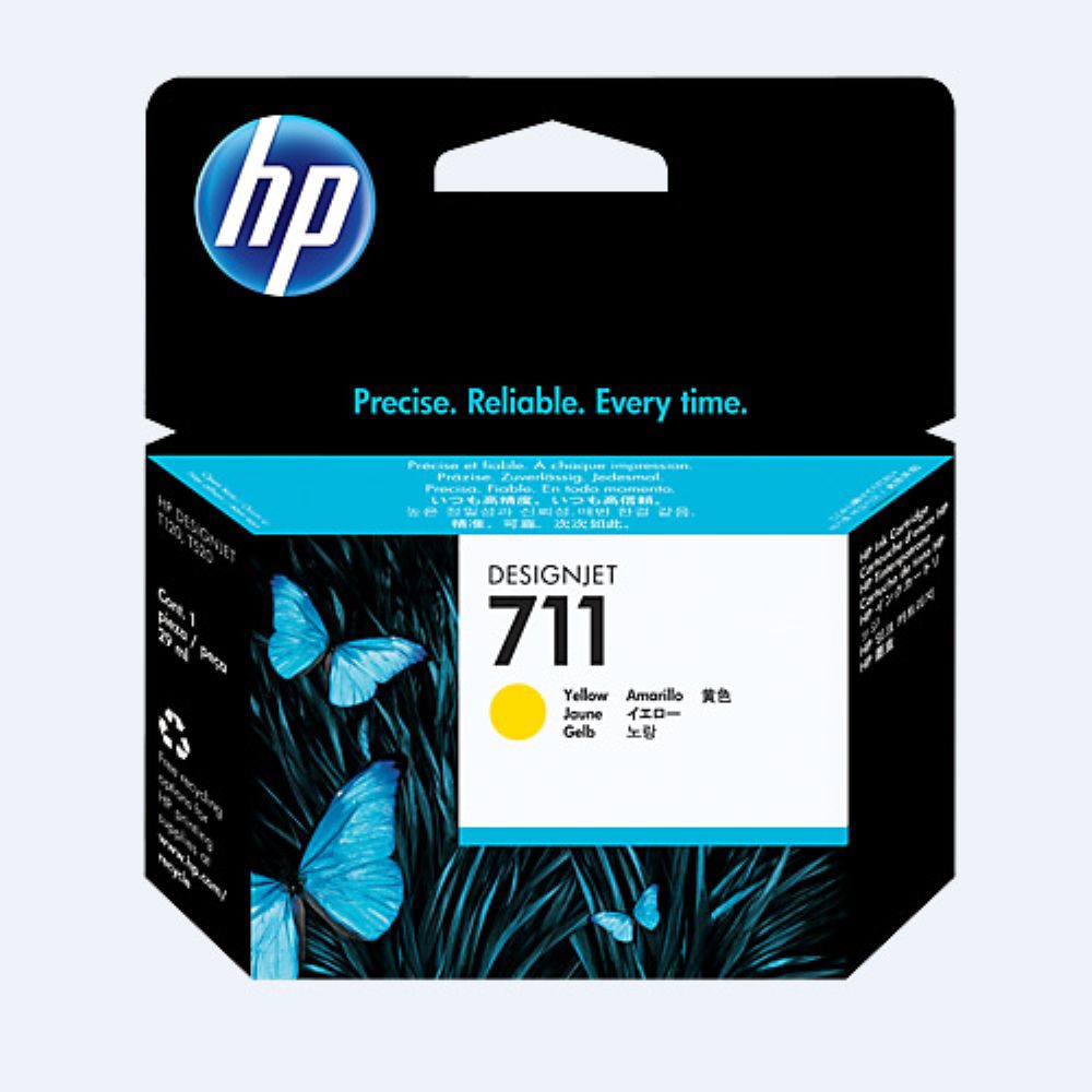 TINTA HP CZ132A (711) YELLOW DGJ T120/T520 29 ML