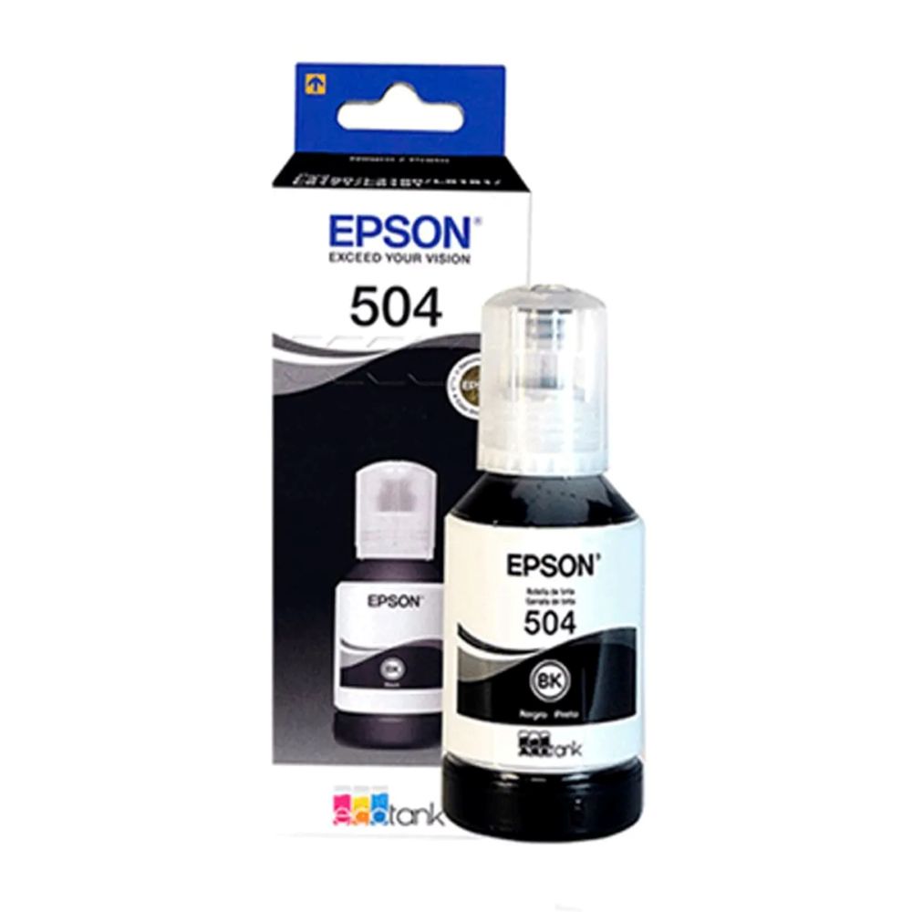 BOTELLA TINTA EPSON T504120-AL NEGRO