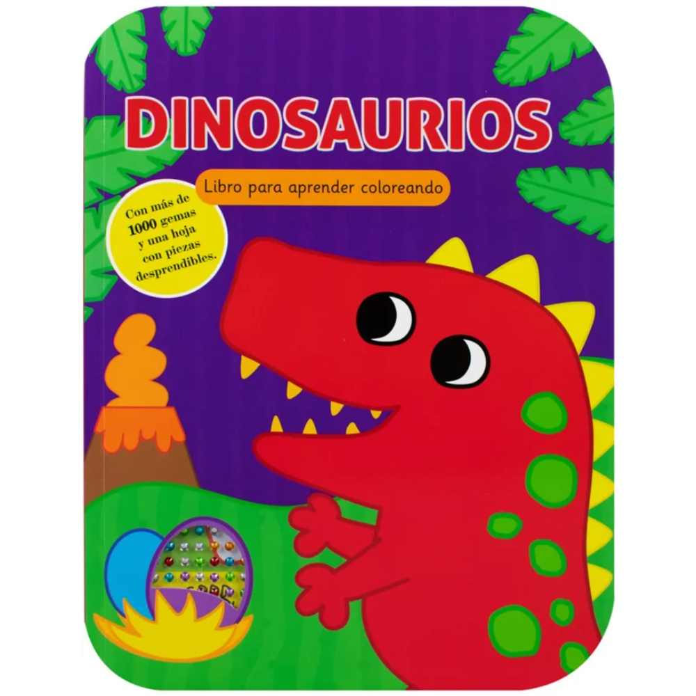 APRENDER COLOREANDO DINOSAURIOS