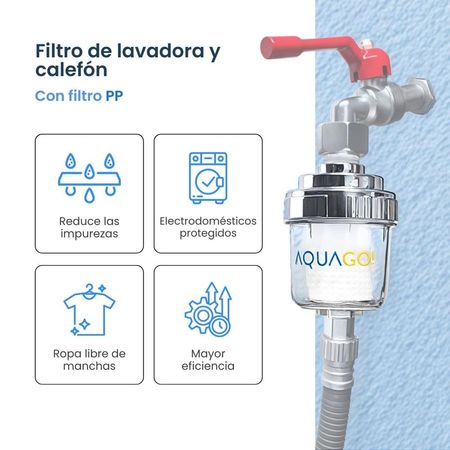 Filtro de agua para Lavadora