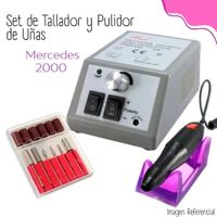SET DE TALLADOR Y PULIDOR DE UÑAS MERCEDES 2000