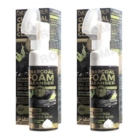 PACK 2 LIMPIADOR EN ESPUMA CARBÓN 150ML WOKALI