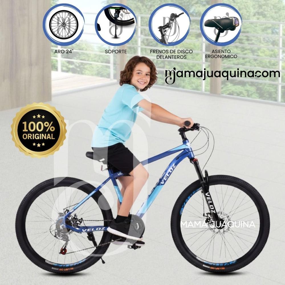 Bicicleta Montañera Aro 24 CROMOLY Edición Limitada Blue