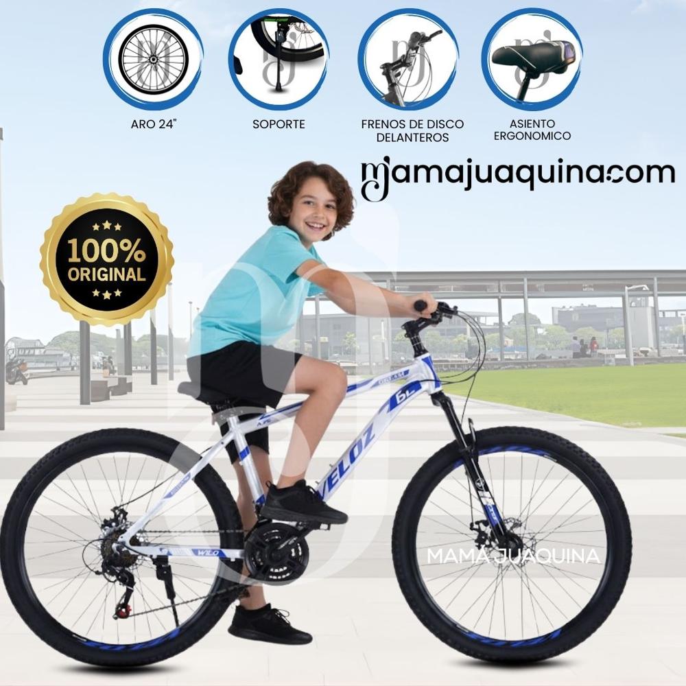 Bicicleta Deportiva Aro 24 LANDER ROMA Edición Limitada Blue
