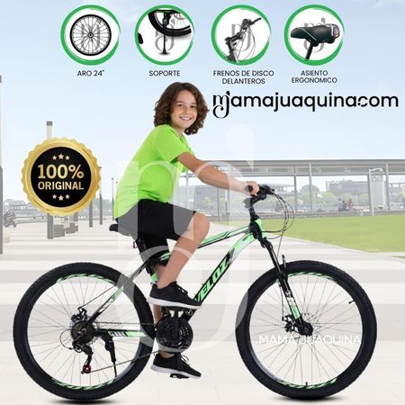 Bicicleta Deportiva Aro 24 LANDER ROMA Edición Limitada Light Blue