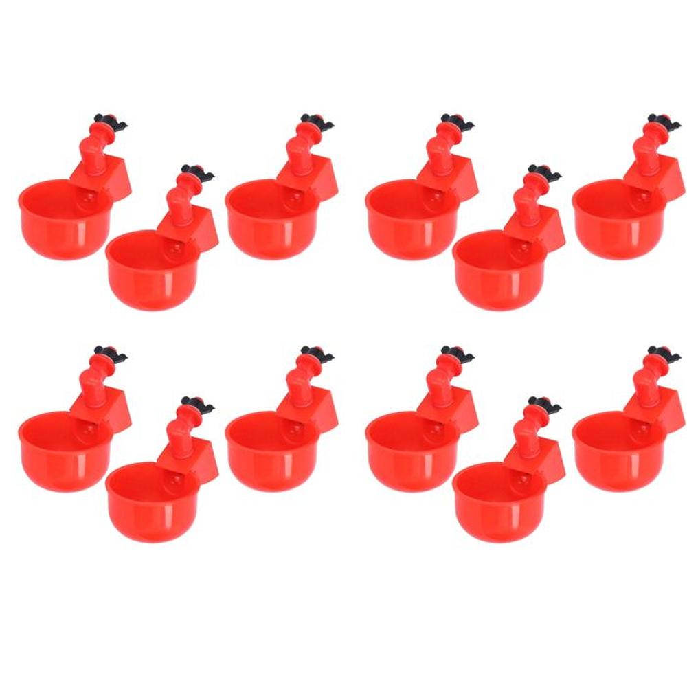 Pack x12 bebedero basculante para aves