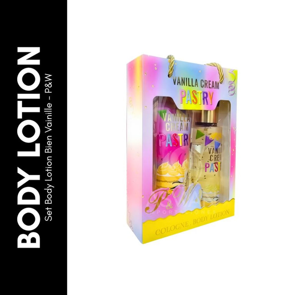 Set Body Lotion Bien Vainille - P&W