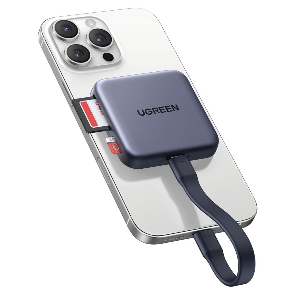Lector de tarjetas SD TF 4.0 con USB-C 3.0 iPhone 17 Ugreen CM898 - 65095