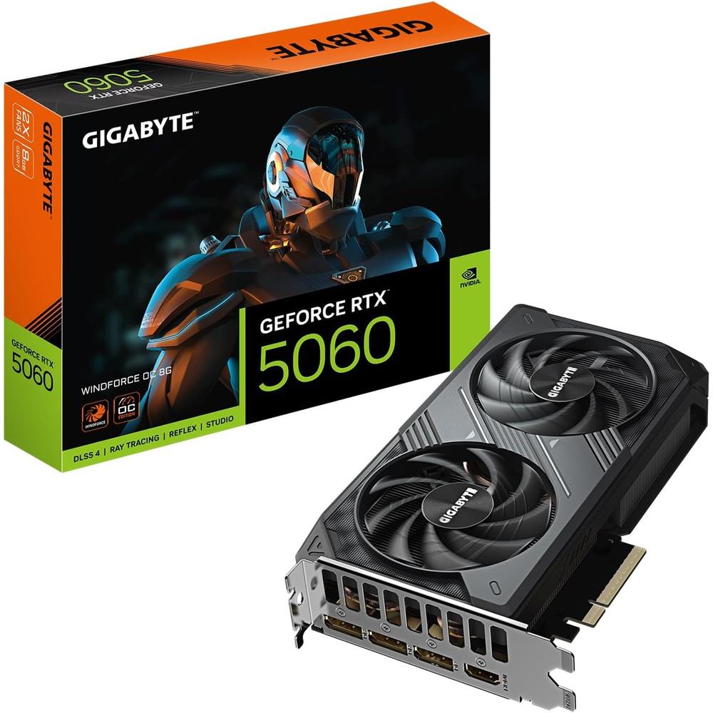 Gigabyte GeForce RTX 5060 Windforce 8GB OC