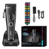 Máquina Cortar Pelo Vgr V-880c Cerámica Motor Rotatech Bldc 7200rpm Negro