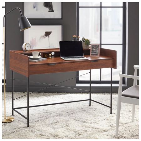 Escritorio Industrial Merli Ventitas Home Cedro