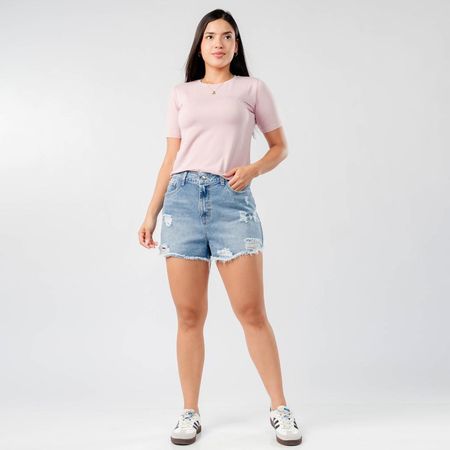 SHORT DENIM JAROLA AMIRA ICE TALLA 28