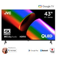 TELEVISOR JVC 43 QLED UHD 4K GOOGLE TV LT-43KB758 SMART TV