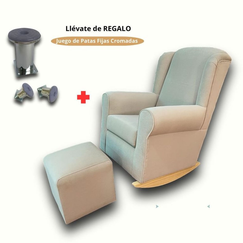 Sillon Mecedor de Lactancia Mod BASTIAN MARFIL
