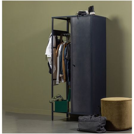 Perchero Industrial Koreo Ventitas Home Negro