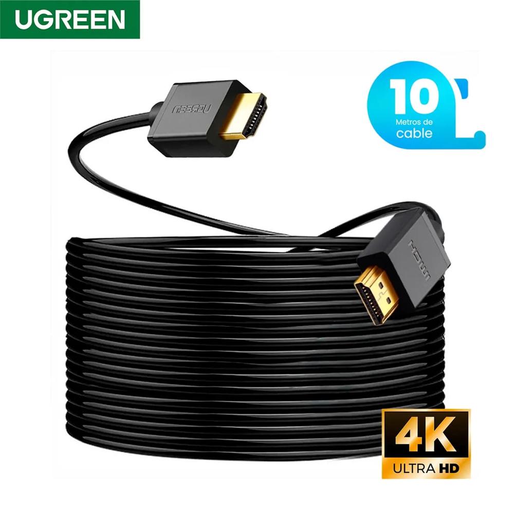 Cable HDMI UGREEN HD104 2.0 10?m Alta Velocidad para Video 4K