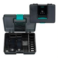 Esterilizador Maquinas Cortar Pelo Barberia Valija Vgr V-840 Negro