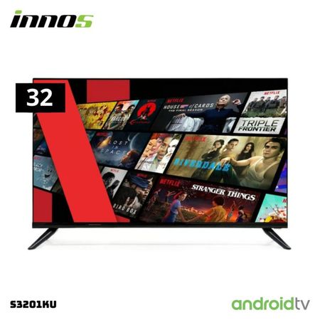 TELEVISOR INNOS 32 SMART TV ANDROID TV HD LED - S3201KU Negro