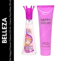 Set Happy Forever Colonia 25 ml + Crema Para Niñas 50 ml