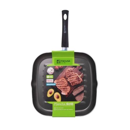 PLANCHA GRILL FACUSA 28 CMS- 980952804 Negro