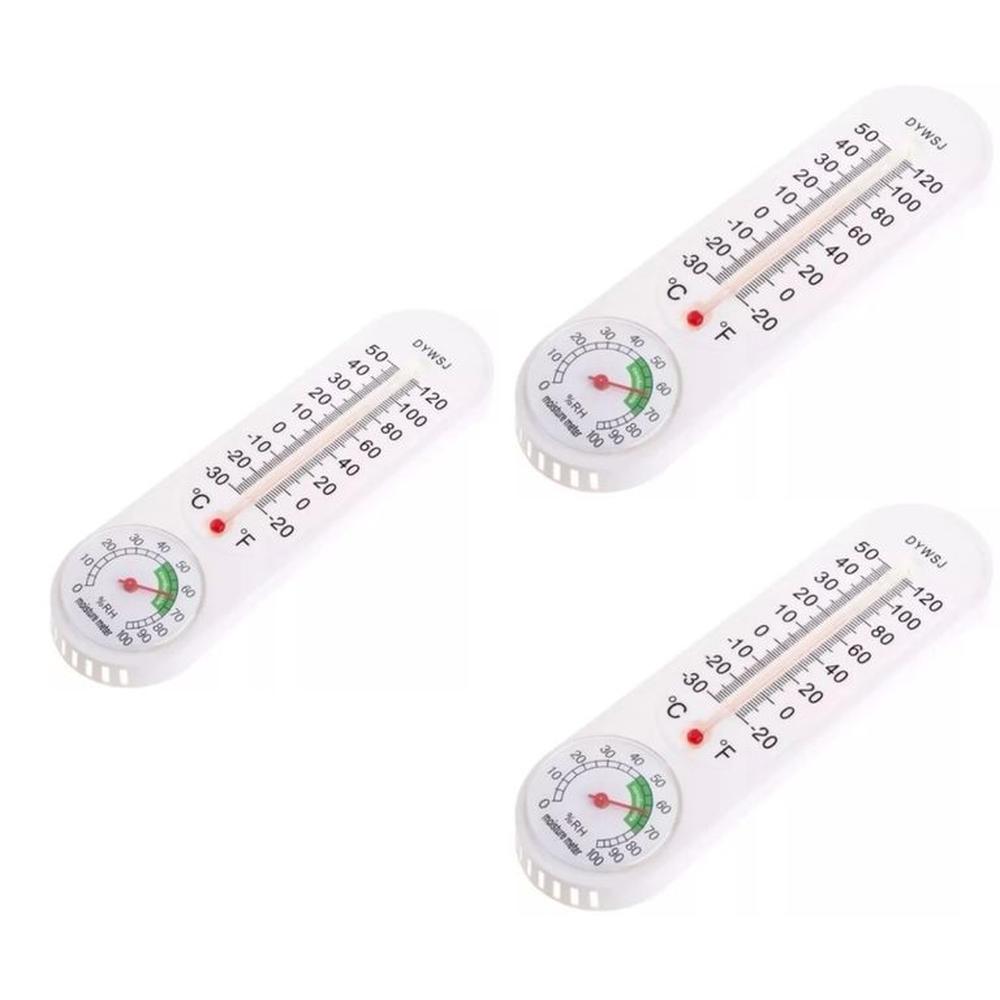 PACK X3 TERMOMETRO DE PARED MEDIDOR DE TEMPERATURA Y HUMEDAD
