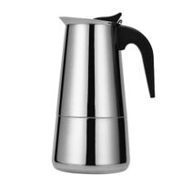 Cafetera Moka italiana en acero 200 ml  4 tazas