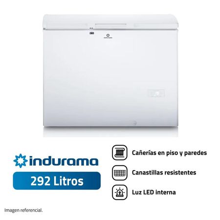 Congeladora Indurama Horizontal 292LT CI-300 Blanco