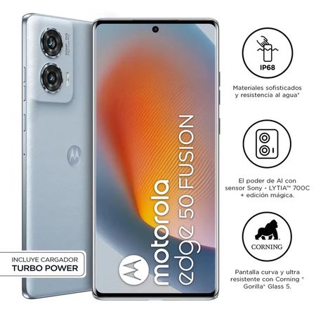Celular Moto Edge 50 Fusion 8GB + 256GB Azul Artico Azul