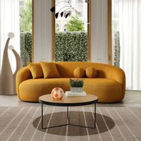 Sofá Curvo Lianca 3c-Formas Home