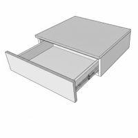 Tocador Vanity Blanco  Escritorio  60cm