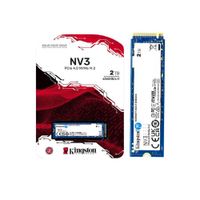SSD Kingston NV3 2TB Gen4 NVMe PCIe 4.0 M.2 2280 Alto Rendimiento hasta 6000MBs