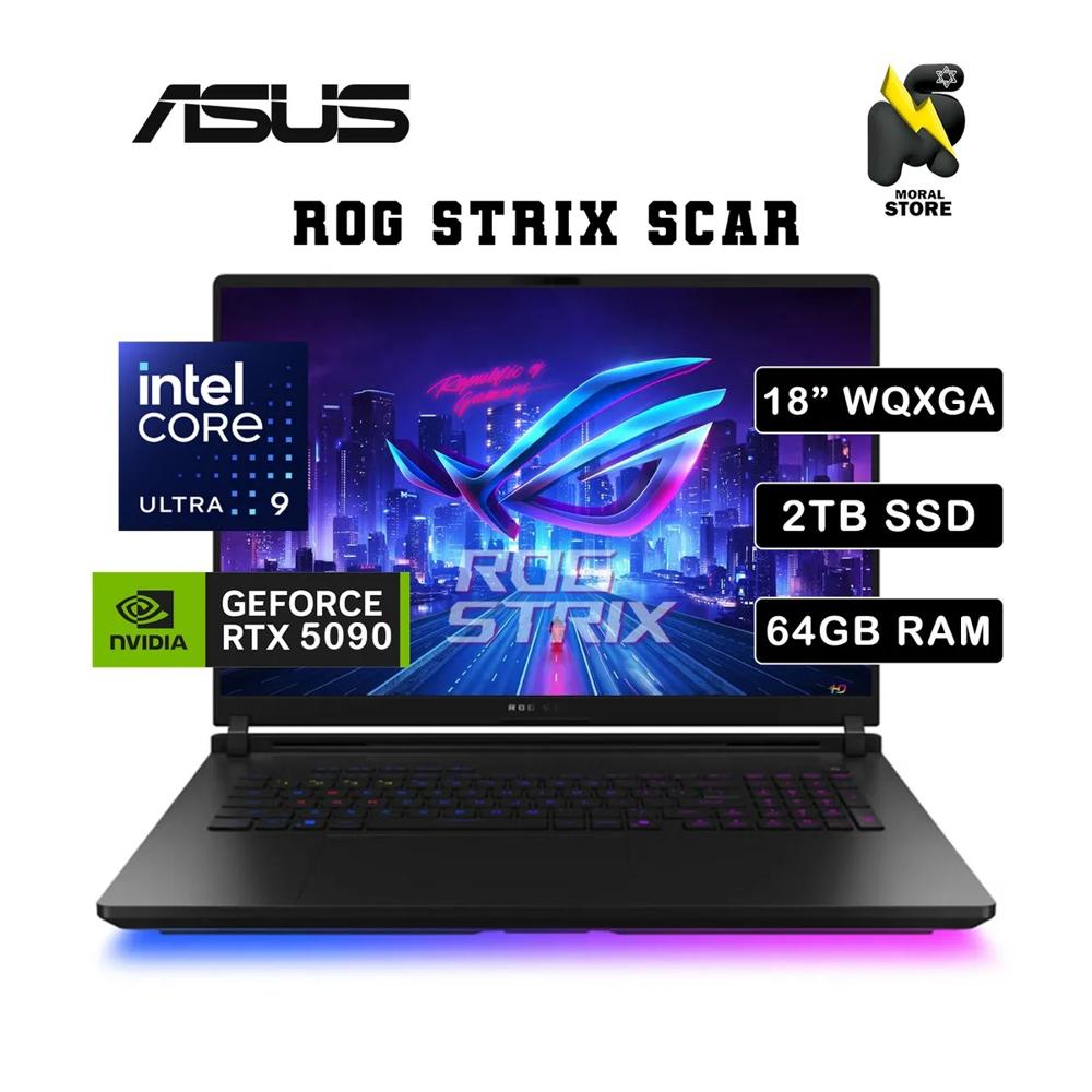 ASUS ROG STRIX SCAR 18 G835LX INTEL CORE ULTRA 9 275HX 64GB RAM 2 TB SSD RTX 5090 18 WQXGA 240HZ