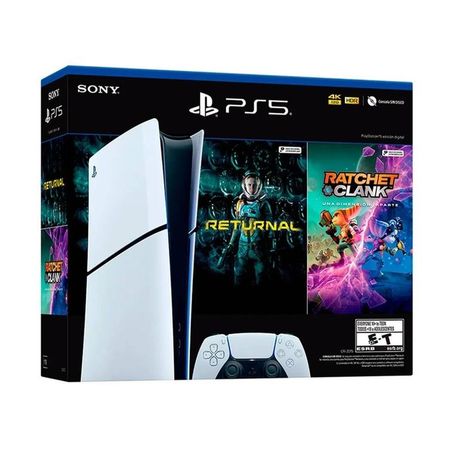 Consola PlayStation 5 Slim Digital Bundle Returnal + Ratchet and Clank