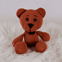 Amigurumi de Oso con Corbata -  Peluche