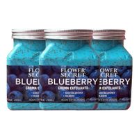 PACK 3 CREMA EXFOLIANTE BLUEBERRY FLOWER SECRECT 1500ML