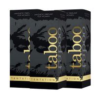 PACK 3 PERFUME CON FEROMONAS PARA MUJER TABOO 30ML