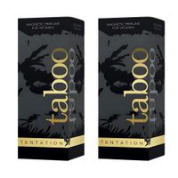 PACK 2 PERFUME CON FEROMONAS PARA MUJER TABOO 20ML