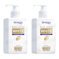 PACK 2 LOCIÓN CORPORAL WHITE CON VITAMINA C BIOAQUA 600G