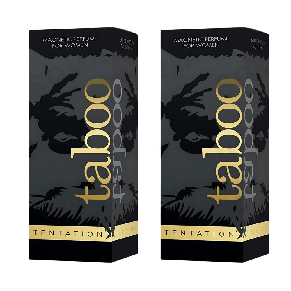 PACK 2 PERFUME CON FEROMONAS PARA MUJER TABOO 20ML
