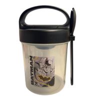 Taper con Cuchara Escolar Batman 560 ML