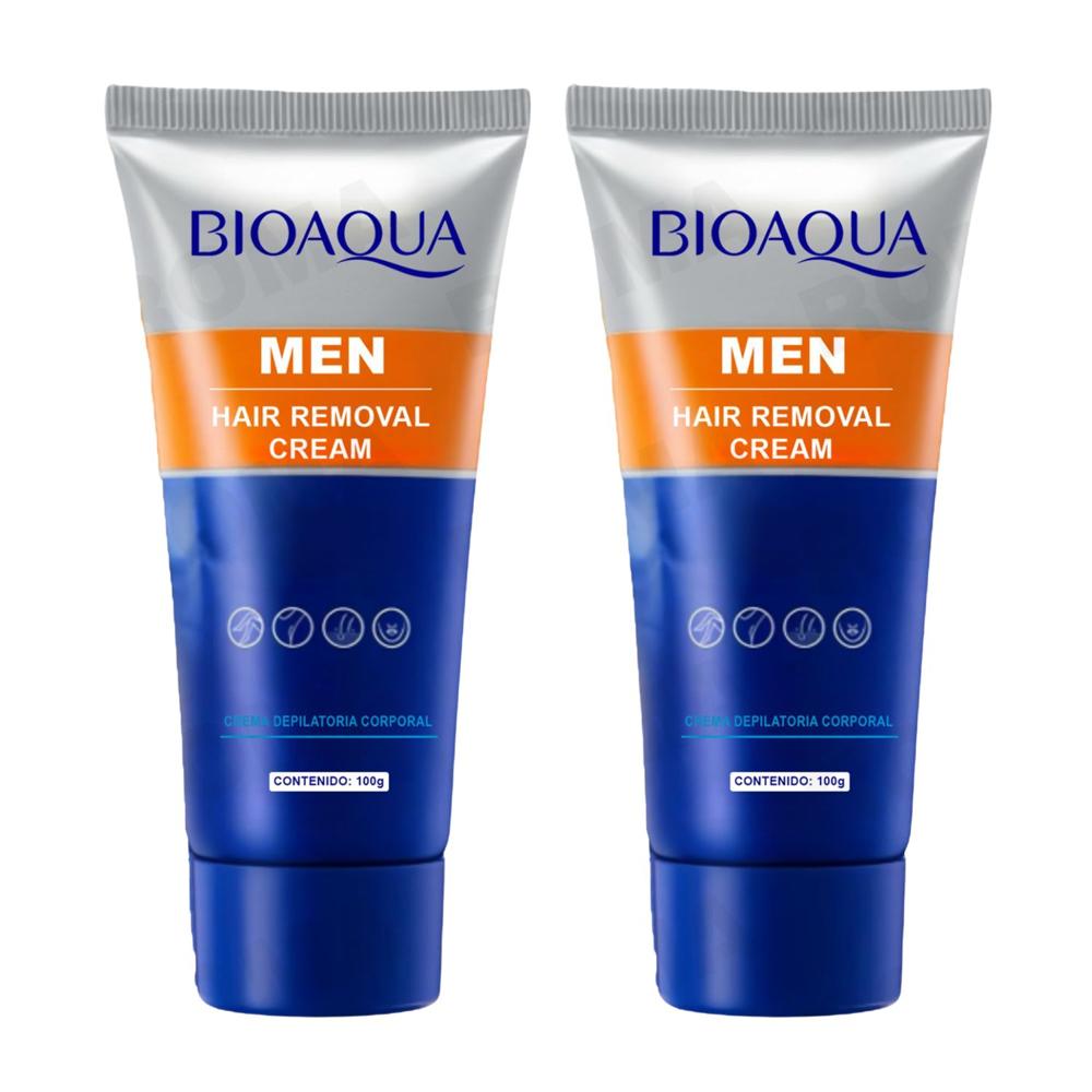 PACK 2 CREMA DEPILATORIA MASCULINA BIOAQUA 200G