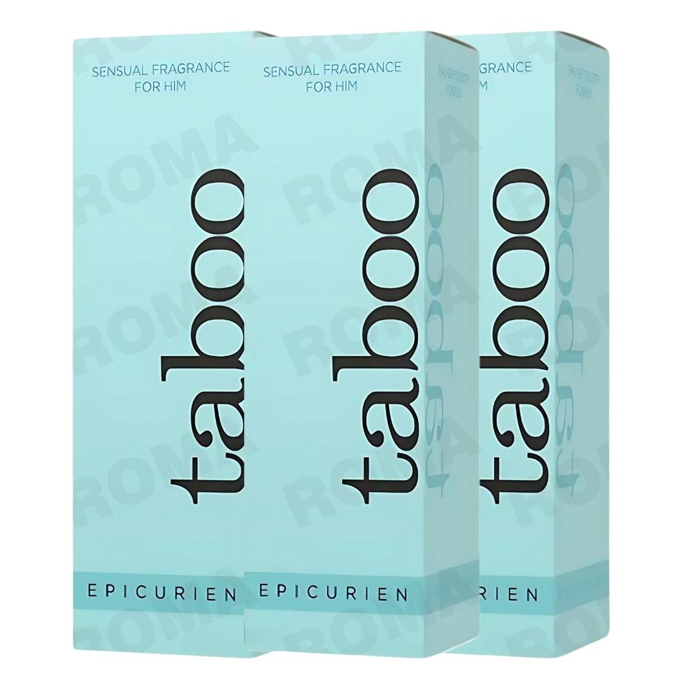 PACK 3 PERFUME CON FEROMONAS PARA HOMBRE TABOO 30ML