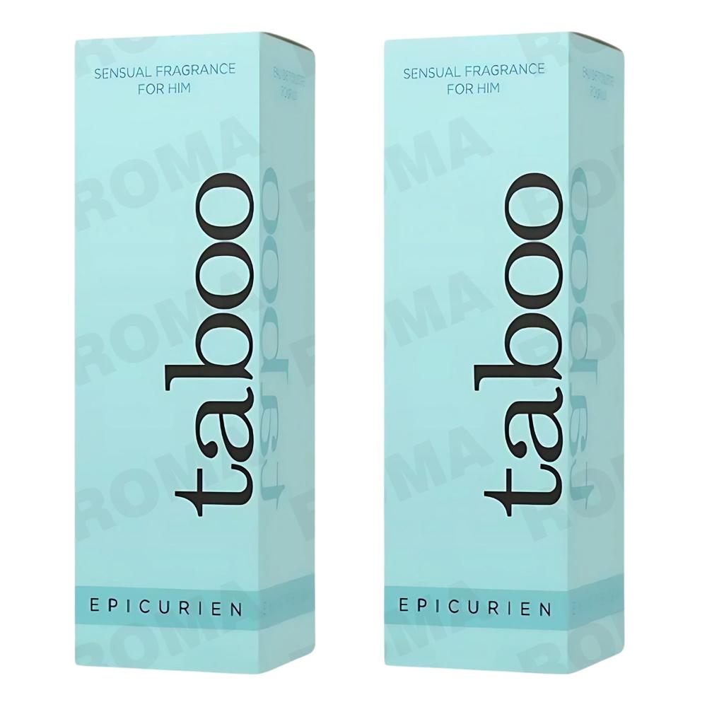 PACK 2 PERFUME CON FEROMONAS PARA HOMBRE TABOO 20ML