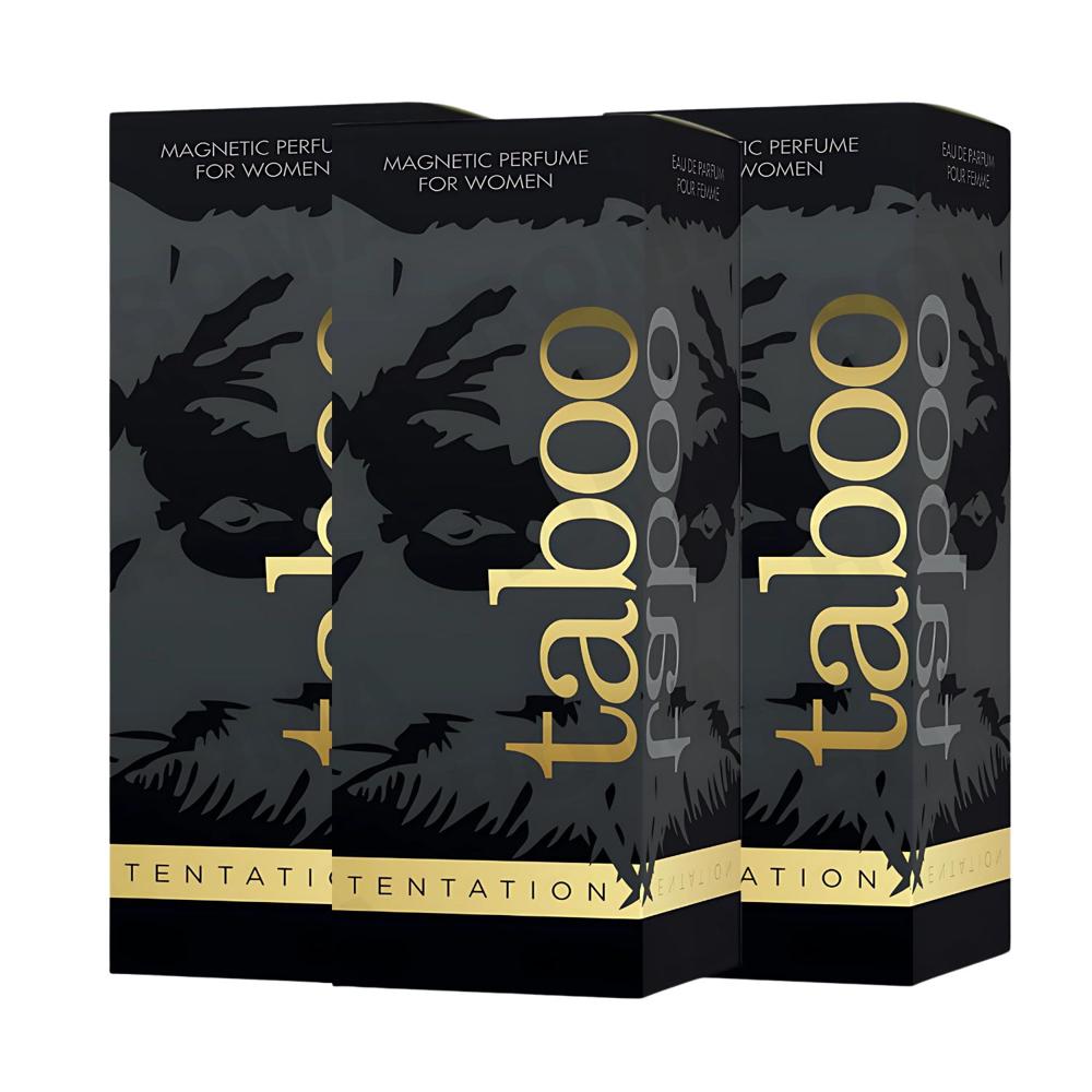 PACK 3 PERFUME CON FEROMONAS PARA MUJER TABOO 30ML